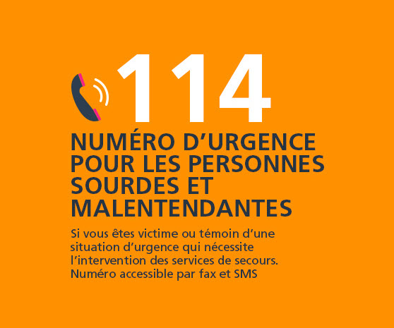 Le 114, numéro d'urgence pour les personnes sourdes et malentendantes