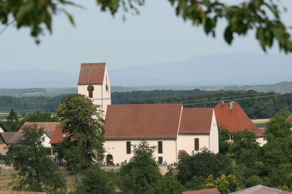 L'église St Léger de Koestlach
